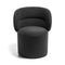 Getlucky Small Armchair  option Uniform Melange 0193 Charcoal (A7859)