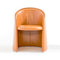 Husk Small Armchair  option Pelle Class Camel Leather (B0253)