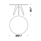 Mathilda Round Dining Table