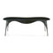 No Waste Dining Table  option Black Steel