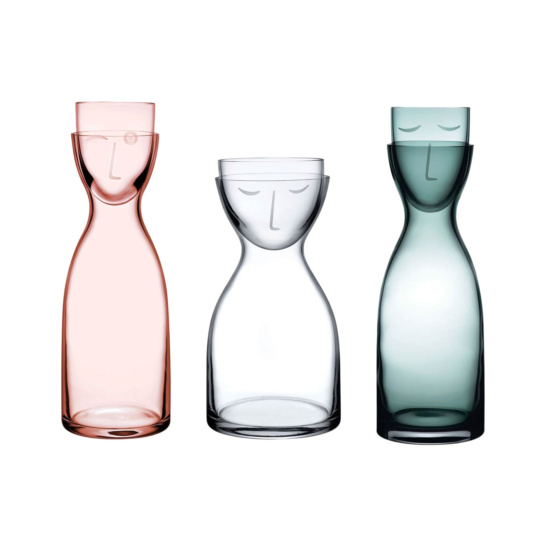 Nude Glass Night Water Set - Thumbnail 2