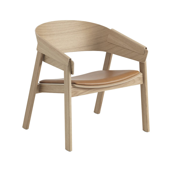 Cover Lounge Chair - Leather Seat