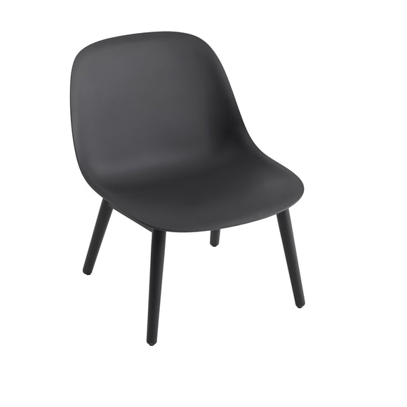 Fiber Lounge Chair - Wood Base