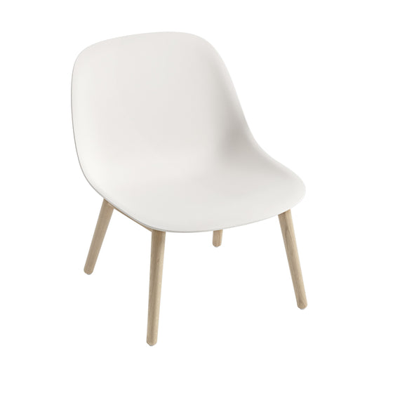Fiber Lounge Chair - Wood Base