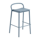 Linear Steel Outdoor Stool