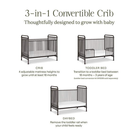 Namesake Abigail 3-in-1 Convertible Crib - 2Modern