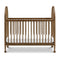 Alouette 3-in-1 Convertible Spindle Crib  option Natural Walnut