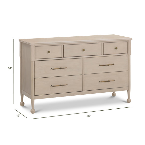 Alouette 7-Drawer Assembled Dresser