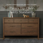 Alouette 7-Drawer Assembled Dresser