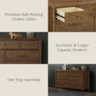 Alouette 7-Drawer Assembled Dresser