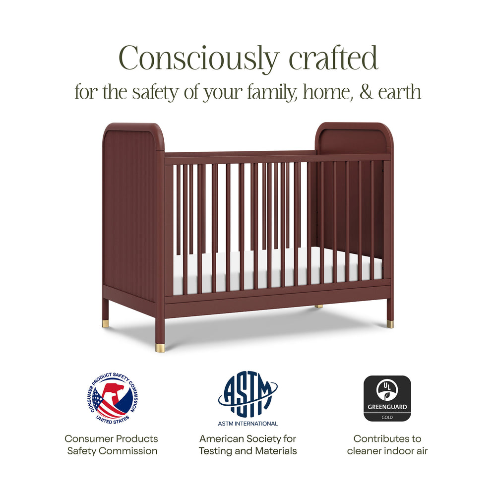 Brimsley Tambour 3-in-1 Convertible Crib