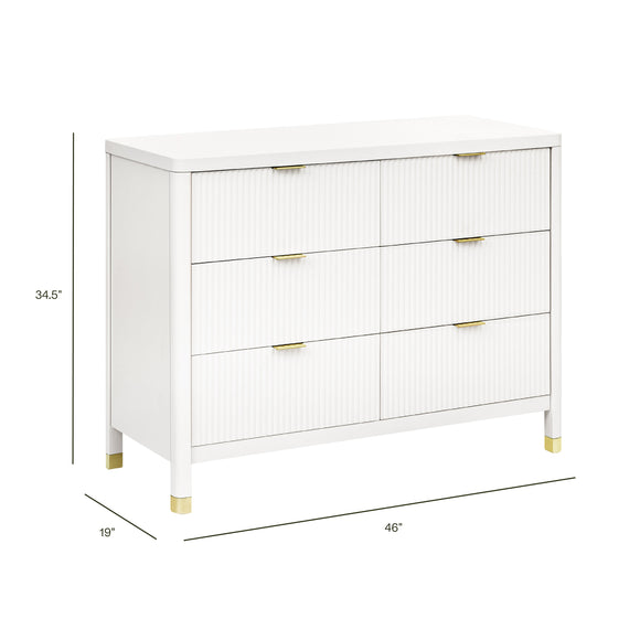 Brimsley Tambour 6-Drawer Dresser