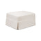 Crawford Gliding Ottoman  option Cream Performance Eco-Weave
