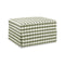 Crawford Gliding Ottoman  option Green Gingham