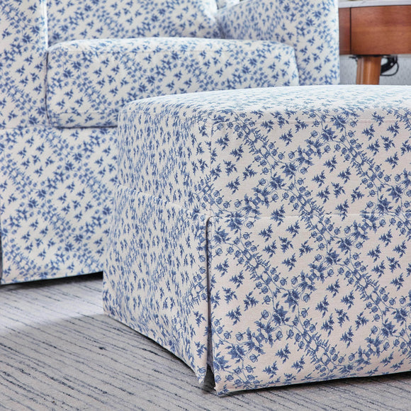 Crawford Gliding Ottoman