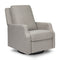 Crewe Recliner and Swivel Glider  option Performance Grey Eco-Weave