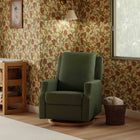 Crewe Recliner and Swivel Glider with Wood Base