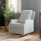 Crewe Recliner and Swivel Glider with Wood Base