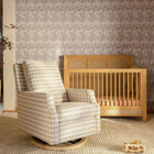 Crewe Recliner and Swivel Glider with Wood Base