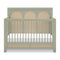 Eloise 4-in-1 Convertible Crib  option French Sage and Performance Sand Eco-Weave