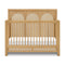 Eloise 4-in-1 Convertible Crib  option Honey and Performance Sand Eco-Weave