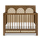 Eloise 4-in-1 Convertible Crib  option Natural Walnut and Performance Sand Eco-Weave