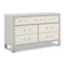 Eloise 7-Drawer Dresser  option White Driftwood and Performance Pearl Eco-Weave