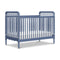 Liberty 3-in-1 Convertible Spindle Crib with Toddler Bed Conversion Kit  option Cove Blue