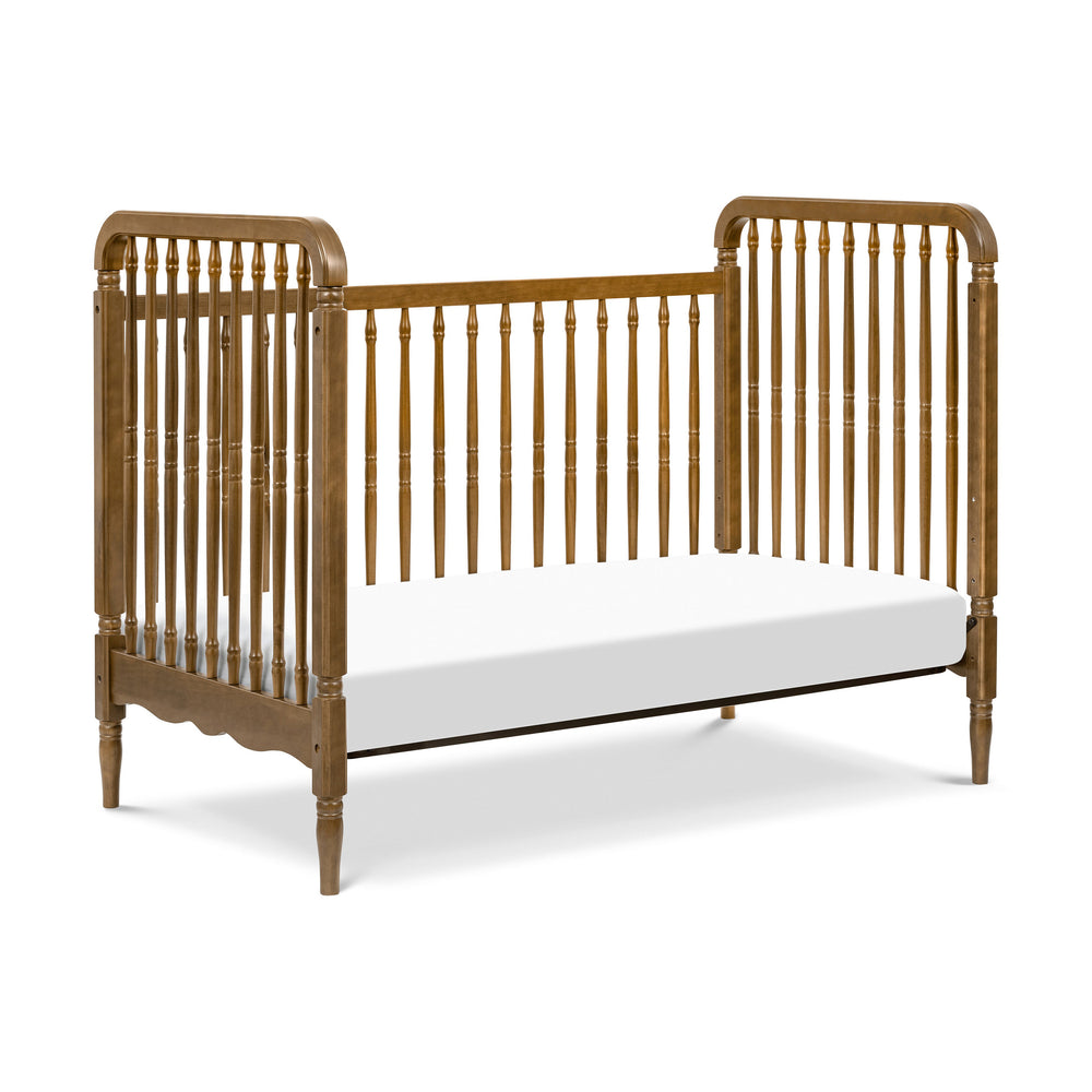 Liberty 3-in-1 Convertible Spindle Crib with Toddler Bed Conversion Kit