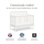Liberty 4-in-1 Convertible Spindle Crib