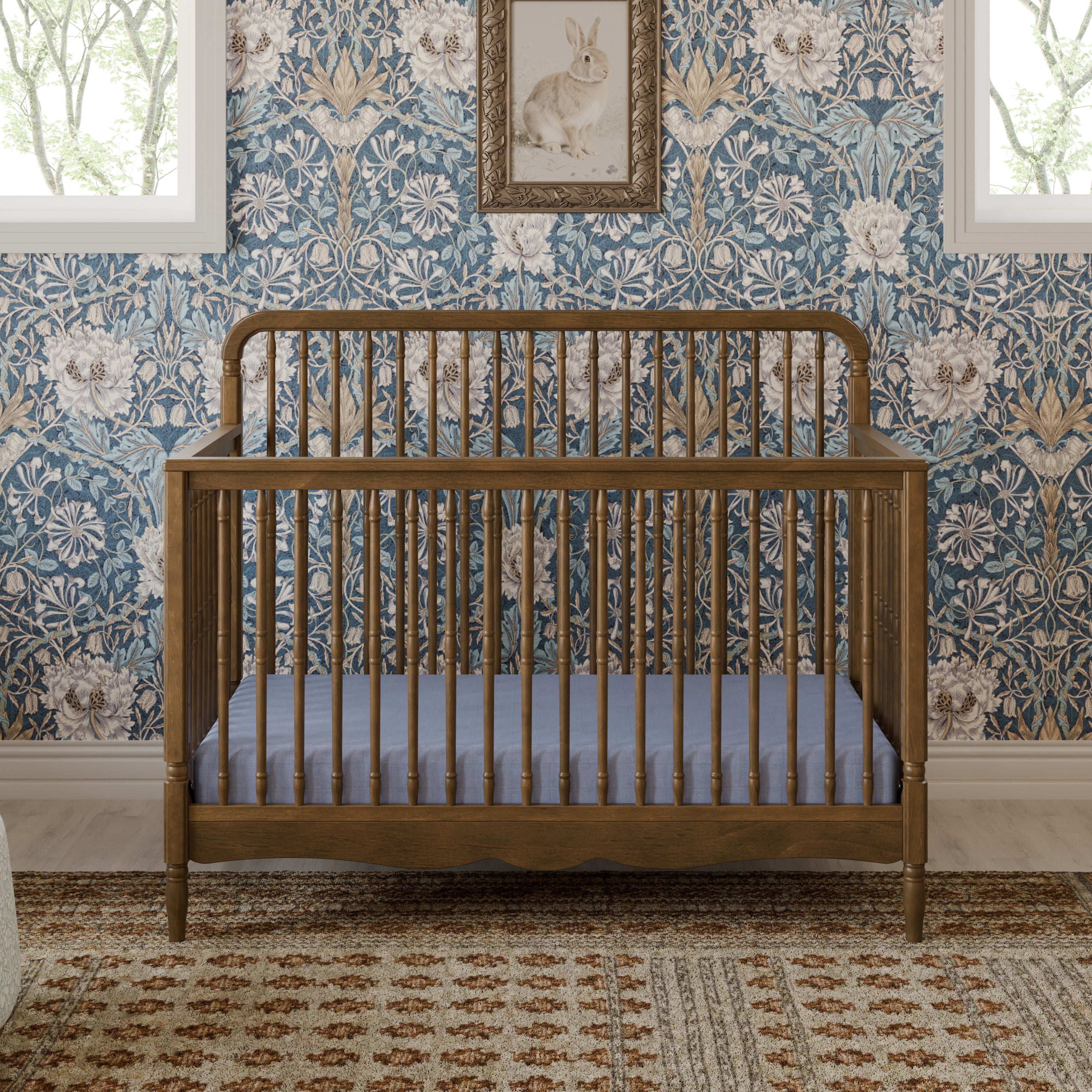 Namesake Liberty 4-in-1 Convertible Spindle Crib - 2Modern