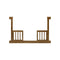 Marin with Cane 3-in-1 Convertible Crib  option Matching Toddler Bed Conversion Kit