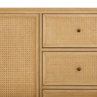 Marin Dresser with Cane Chifforobe
