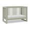 Nantucket 3-in-1 Convertible Crib with Toddler Bed Conversion Kit  option French Sage
