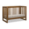 Nantucket 3-in-1 Convertible Crib with Toddler Bed Conversion Kit  option Natural Walnut