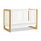 Nantucket 3-in-1 Convertible Crib with Toddler Bed Conversion Kit  option Warm White / Honey