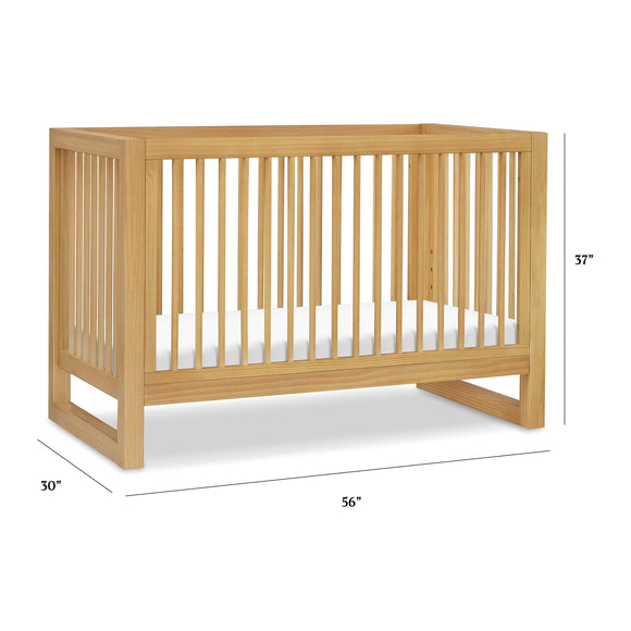 Nantucket 3-in-1 Convertible Crib with Toddler Bed Conversion Kit