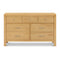 Nantucket 7-Drawer Assembled Dresser  option Honey