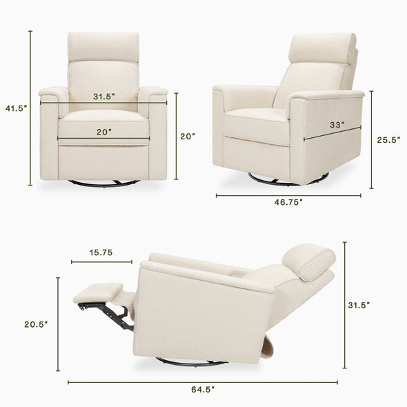 Willa Pro Power Recliner and Swivel Glider