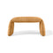 Folded Bench  option Caramel