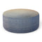 Shade Pouf  option Blue/Antique Brass / Large: 35.4 in diameter