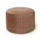 Shade Pouf  option Brown/Nude Pink / Medium: 23.6 in diameter