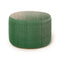 Shade Pouf  option Green/Gray / Medium: 23.6 in diameter