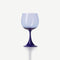 Burlesque Burgundy Glass  option Pesco Blue