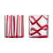 Cyrcus Tumbler (Set of 2)  option Coral Red