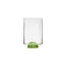 Dot Water Glass  option Pea Green
