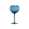 Gigolo Red Wine Stem Glass  option Avio Blue