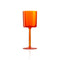 Gigolo Water Stem Glass  option Orange