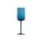Gigolo White Wine Stem Glass  option Avio Blue