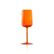 Gigolo White Wine Stem Glass  option Orange